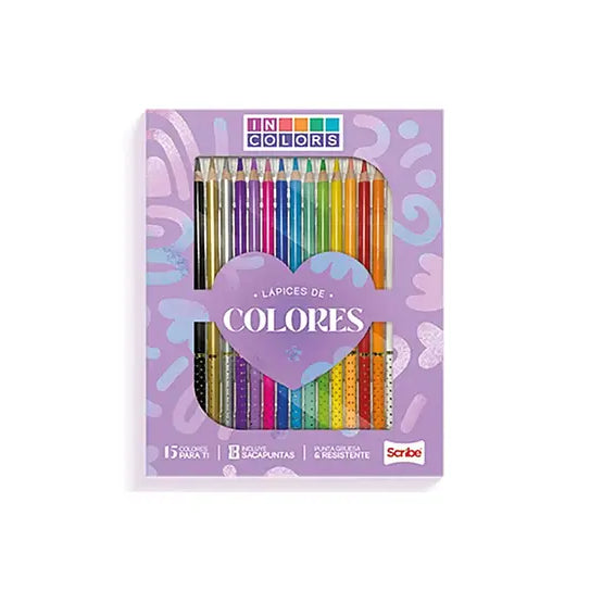 Colores Incolors Unipunta x15 Unidades Scribe