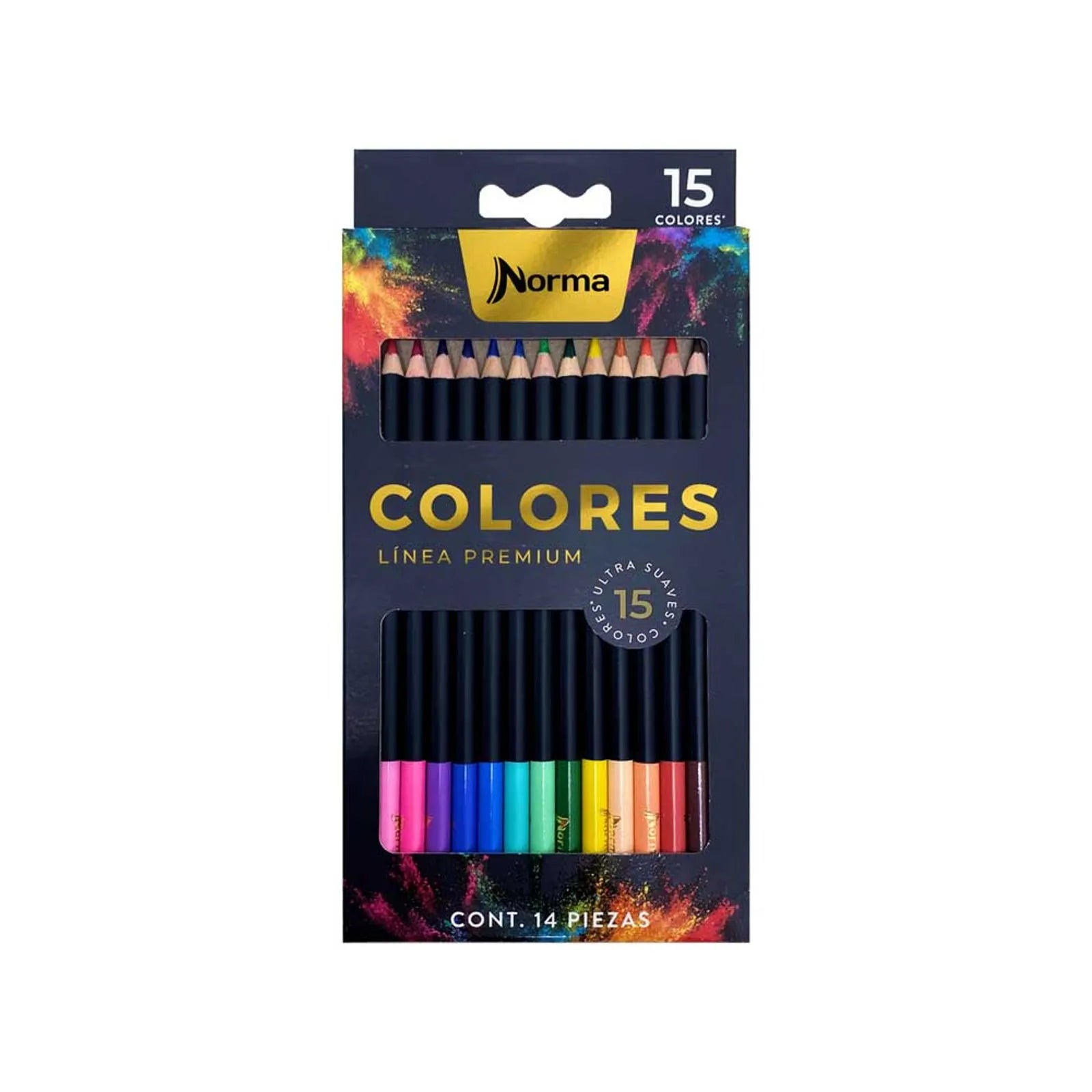 Colores Norma Premium x15 Unidades