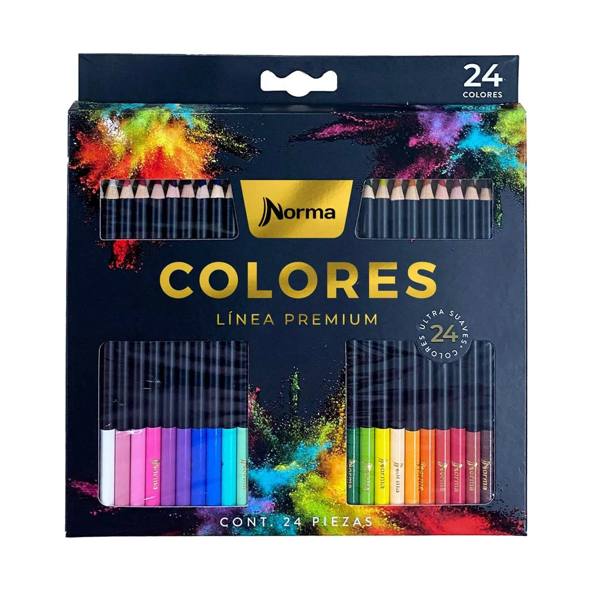 Colores Norma Premium x24 Unidades
