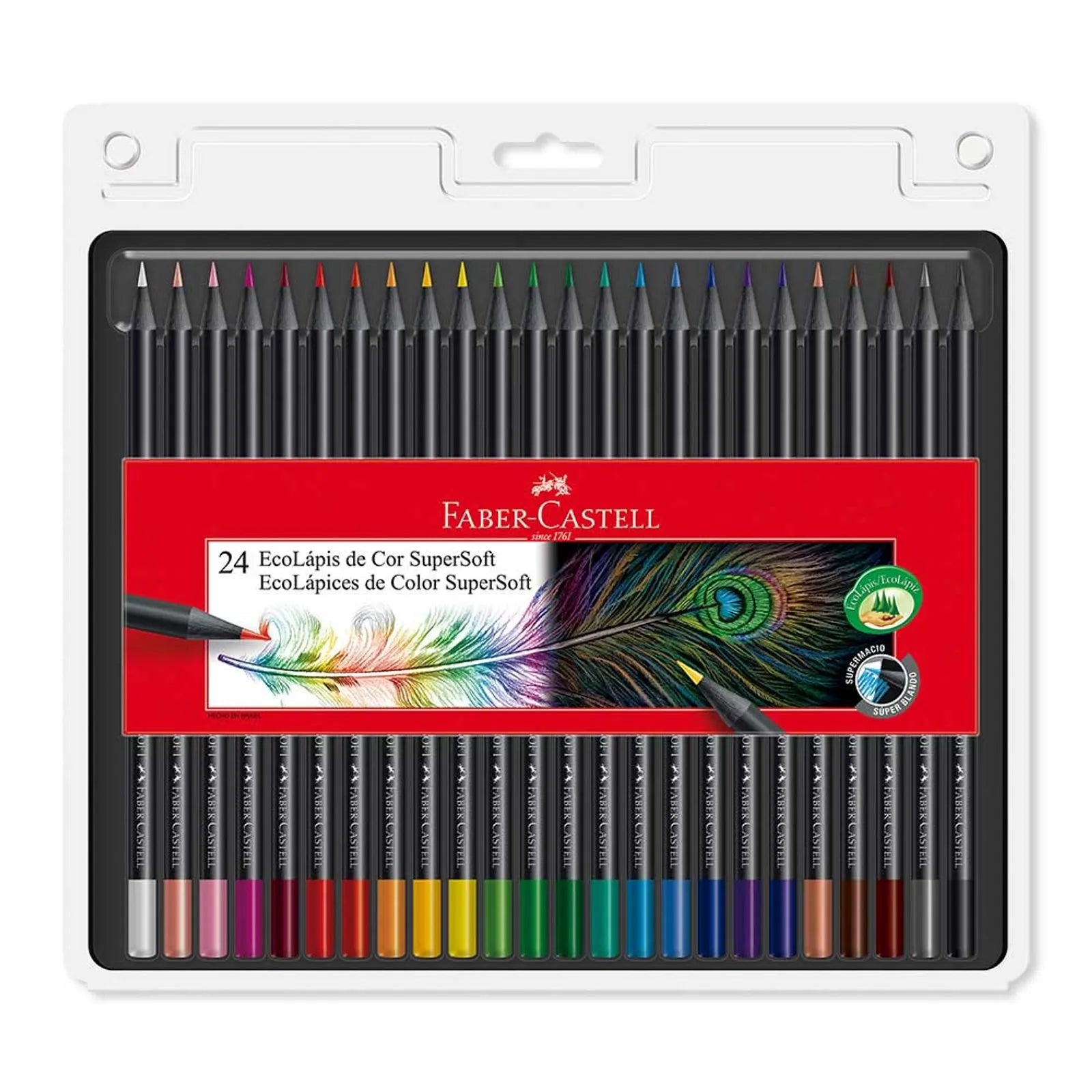 Colores Supersoft x24 Unidades Faber-Castell