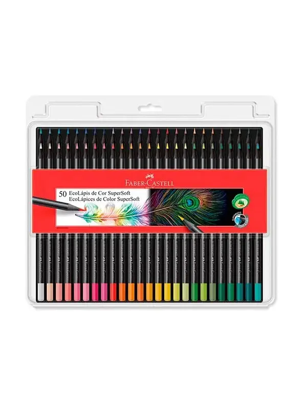 Colores Supersoft x50 Unidades Faber-Castell