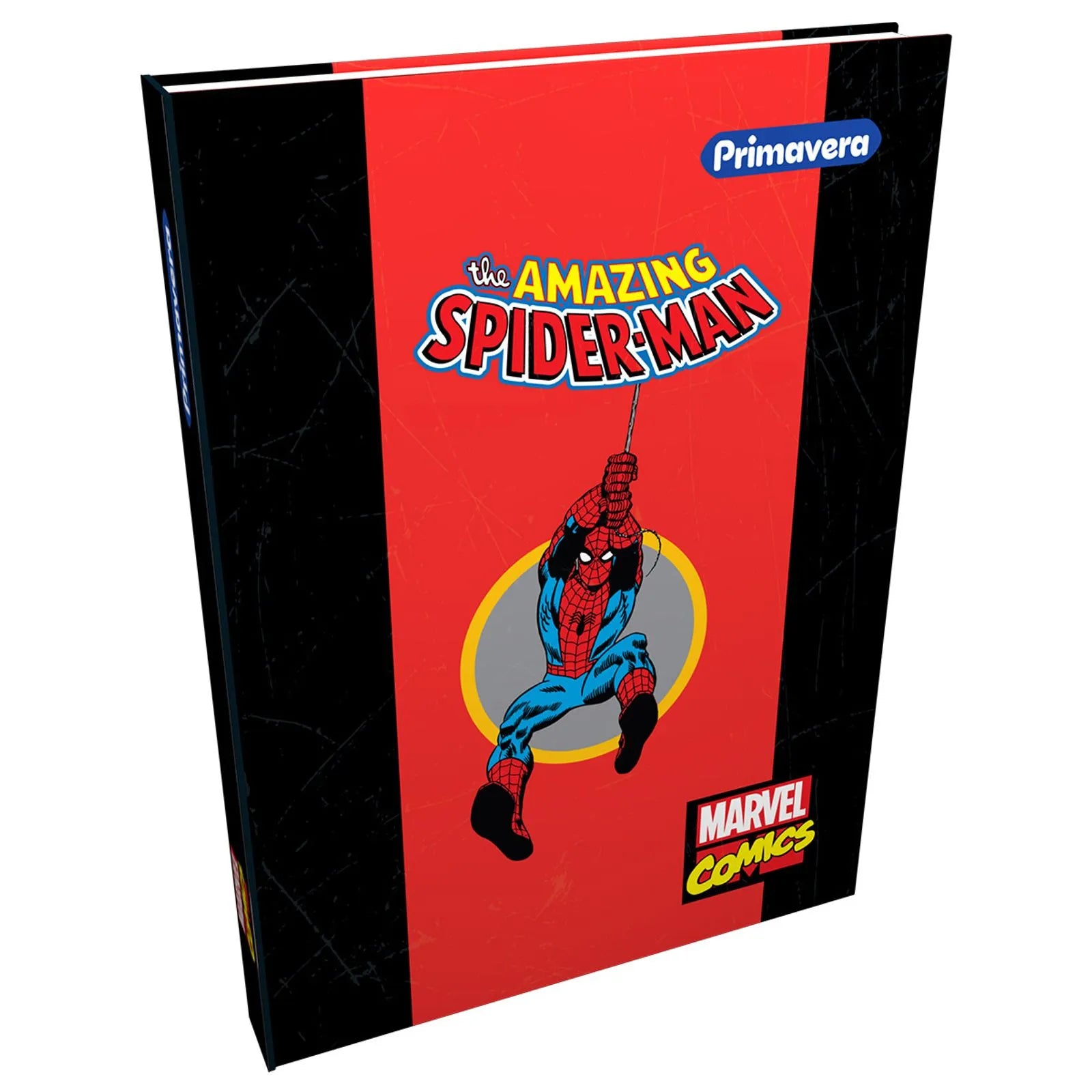Agenda 7 Materias Spiderman Pequeña Cosida Cuadros 175 Hojas Primavera