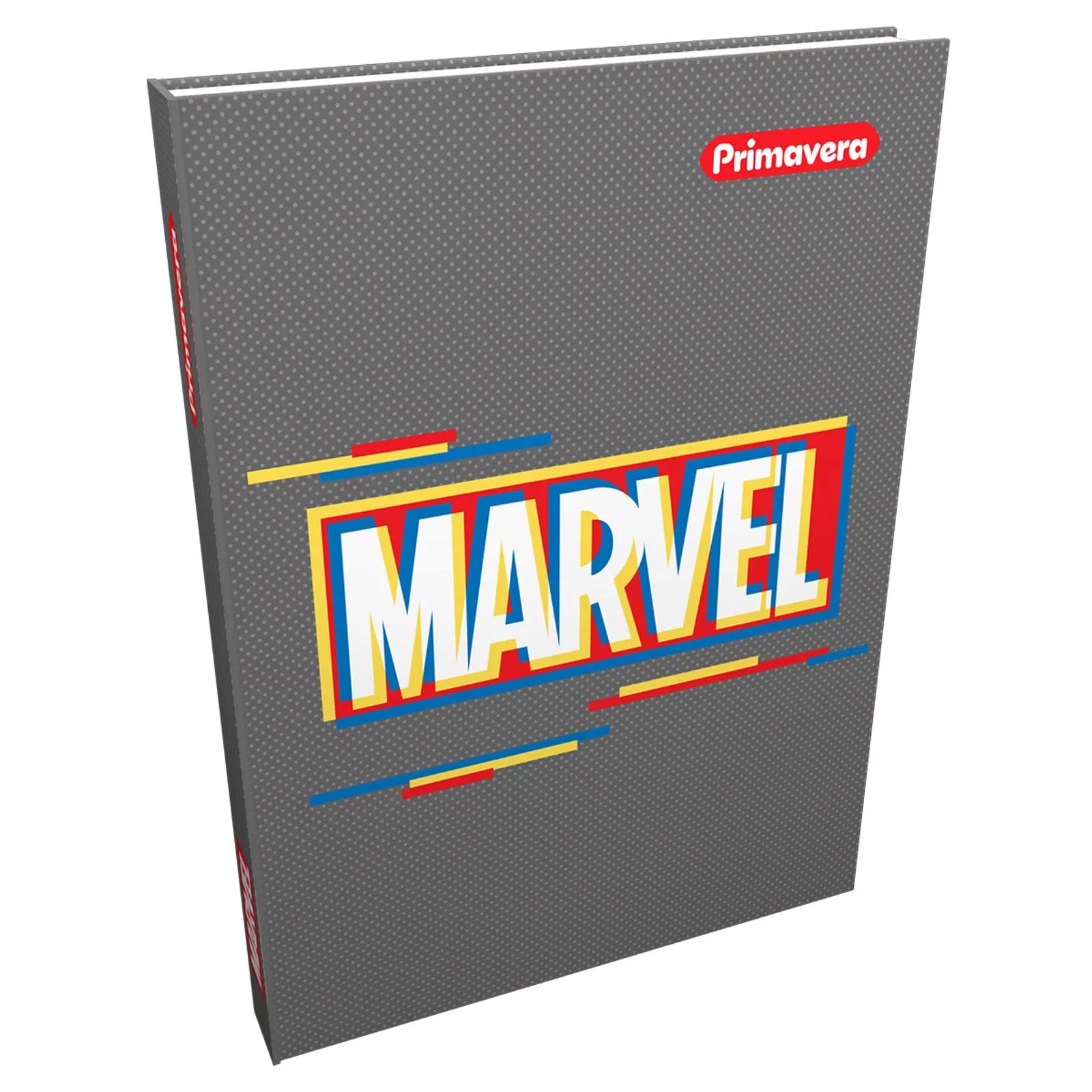 Agenda 7 Materias Marvel Gris Pequeña Cosida Cuadros 175 Hojas Primavera