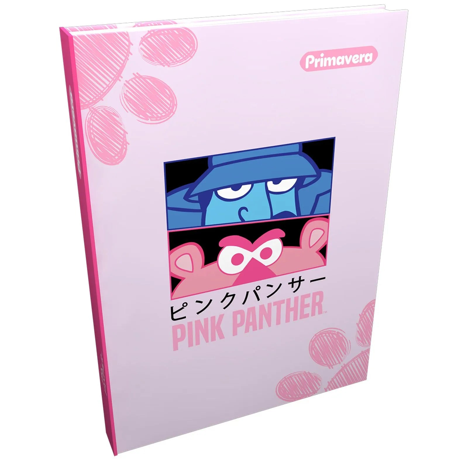 Agenda Pantera Rosa 1 Pequeña Cosida Cuadros Primavera