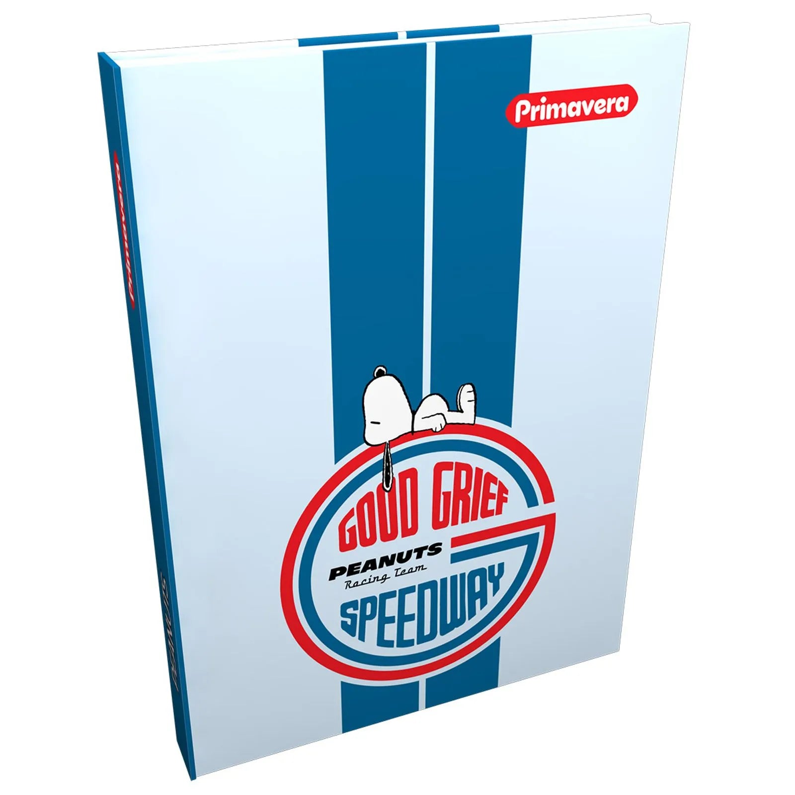 Agenda Snoopy 2 Pequeña Cosida Cuadros Primavera