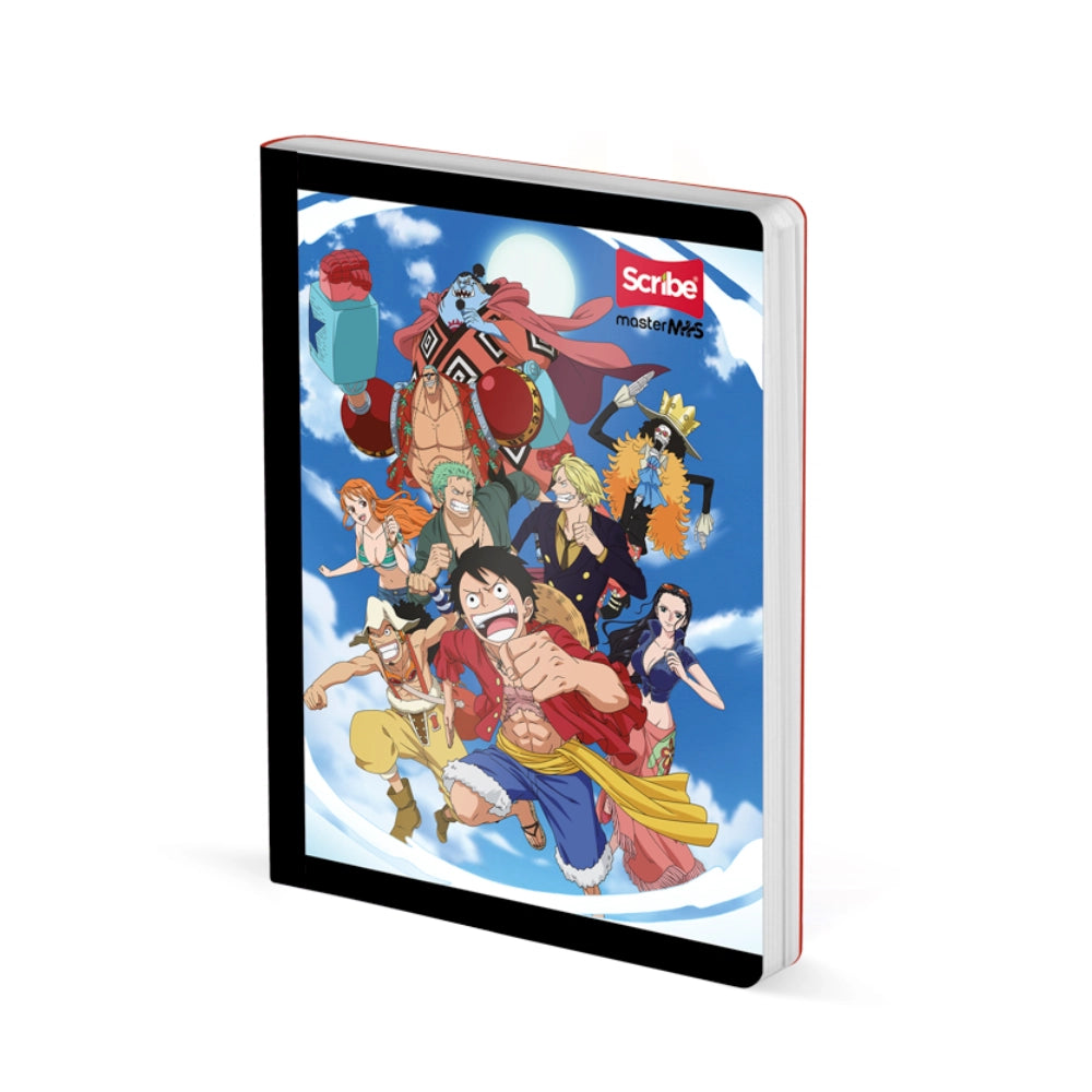 Cuaderno Cosido Cuadriculado One Piece 100 Hojas