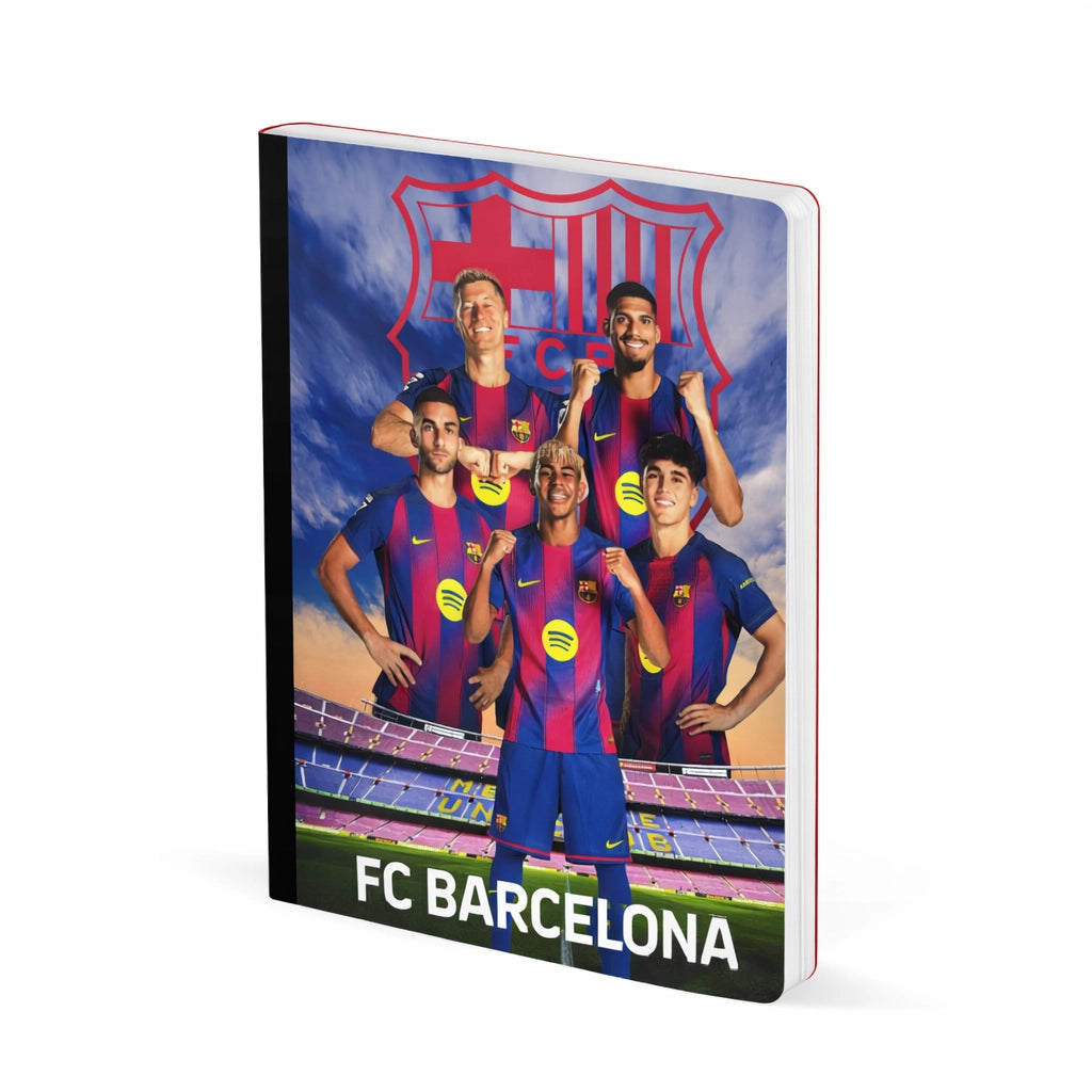 Cuaderno Cosido Cuadriculado Barcelona 100 Hojas