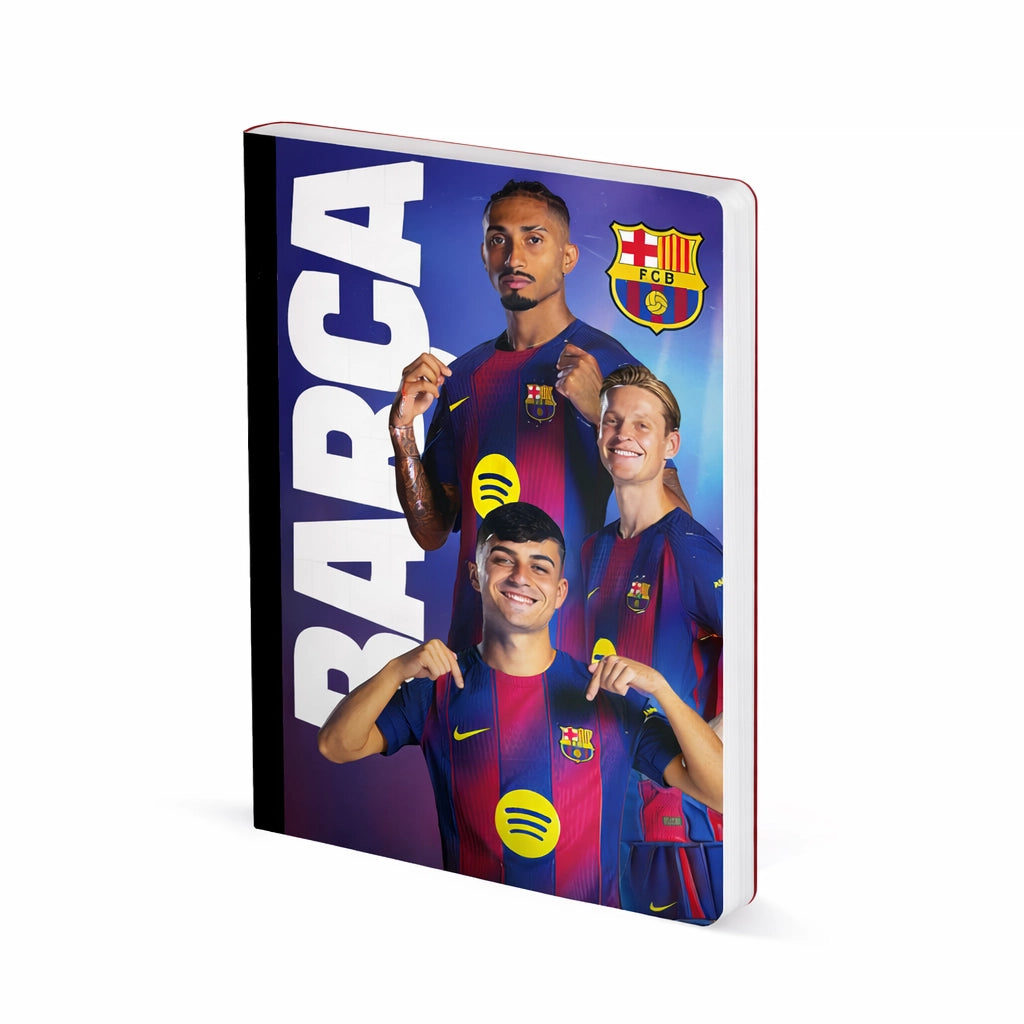 Cuaderno Cosido Cuadriculado Barcelona 100 Hojas