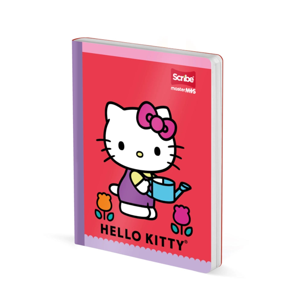 Cuaderno Cosido Cuadriculado Hello Kitty 100 Hojas