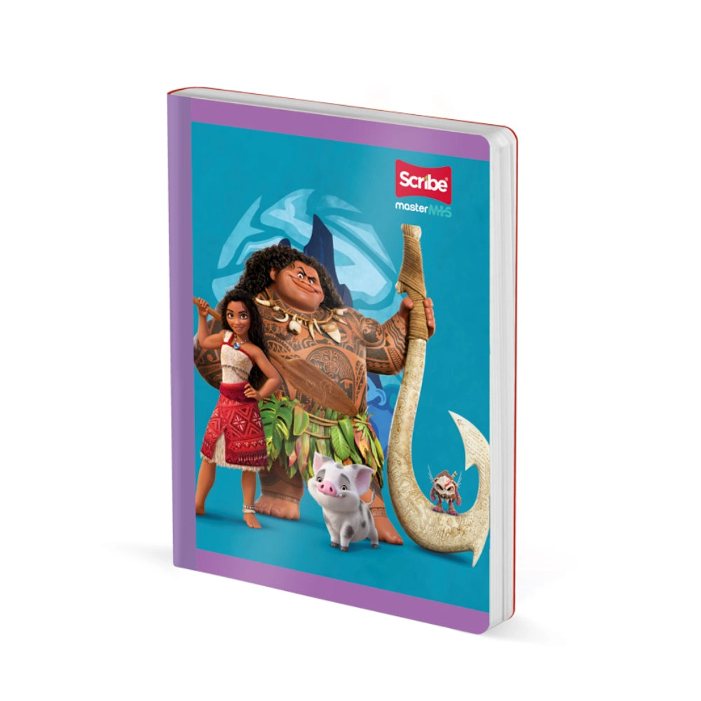 Cuaderno Cosido Cuadriculado Moana 100 Hojas