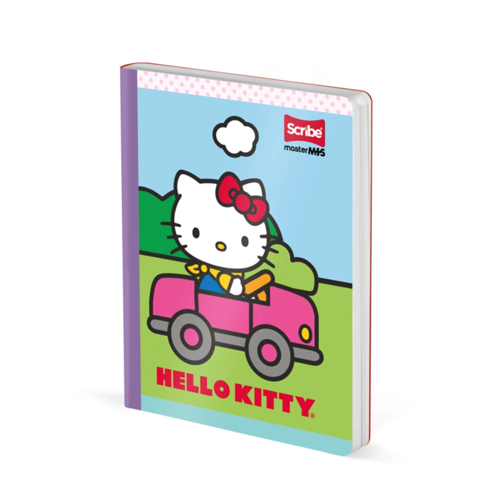 Cuaderno Cosido Doble Pauta Hello Kitty 100 Hojas