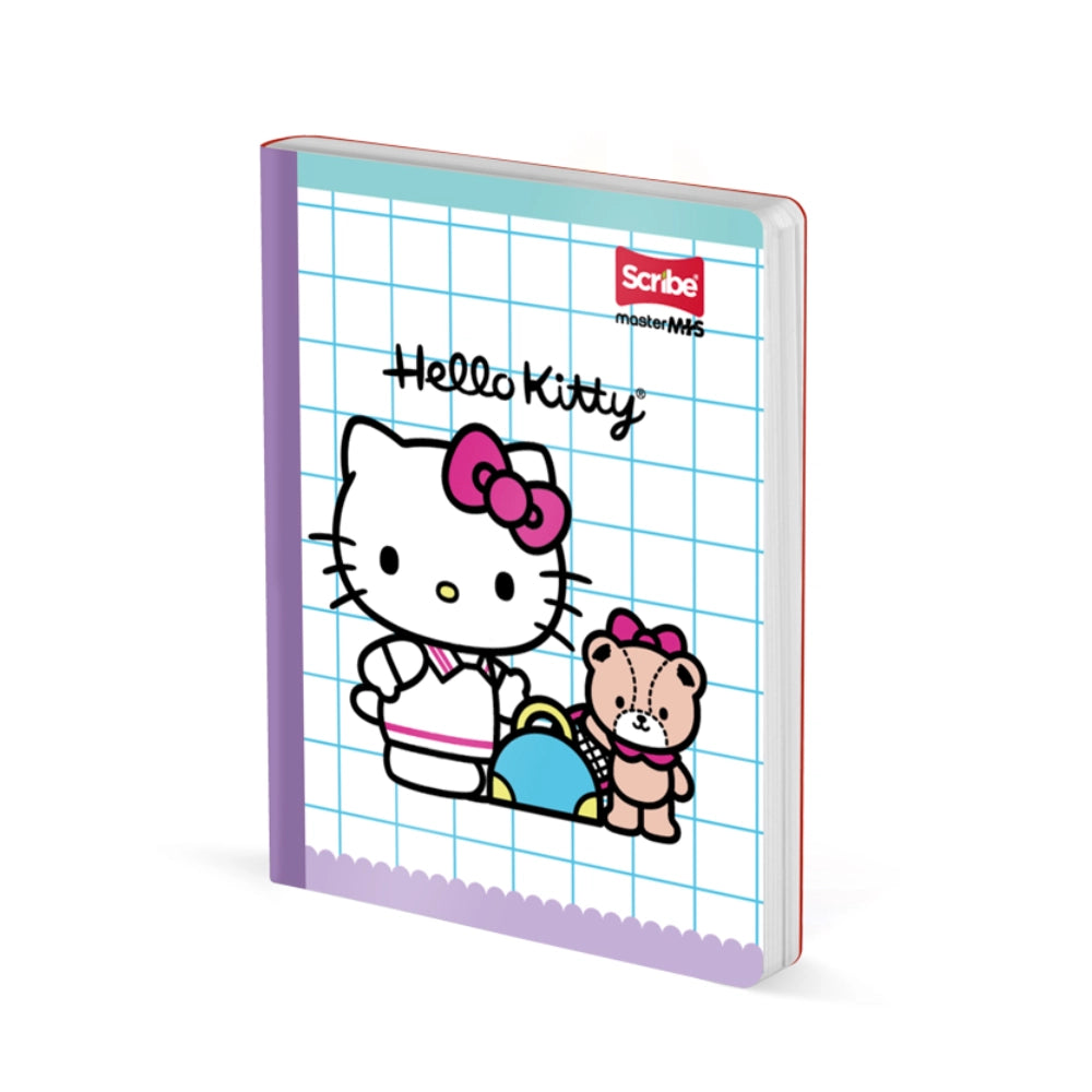 Cuaderno Cosido Rayado Hello Kitty 100 Hojas