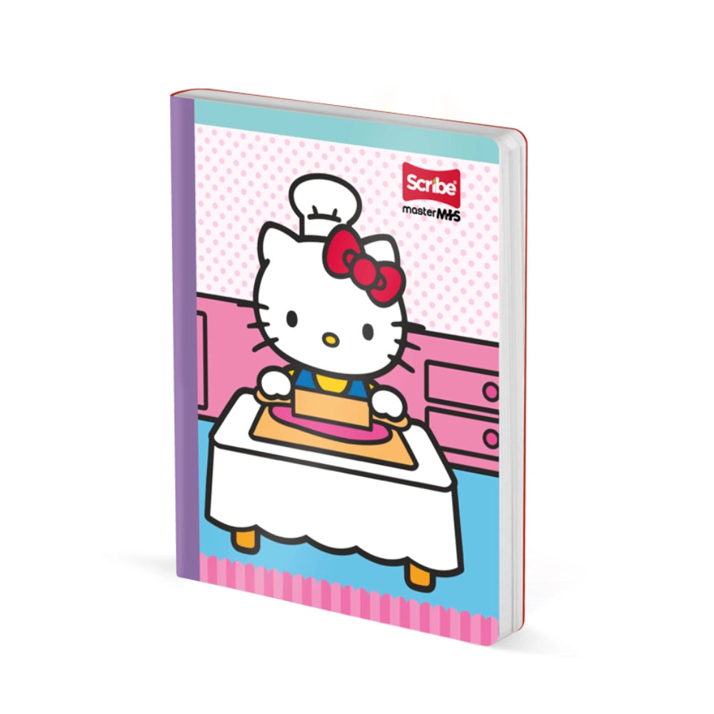 Cuaderno Cosido Cuadriculado Hello Kitty 50 Hojas