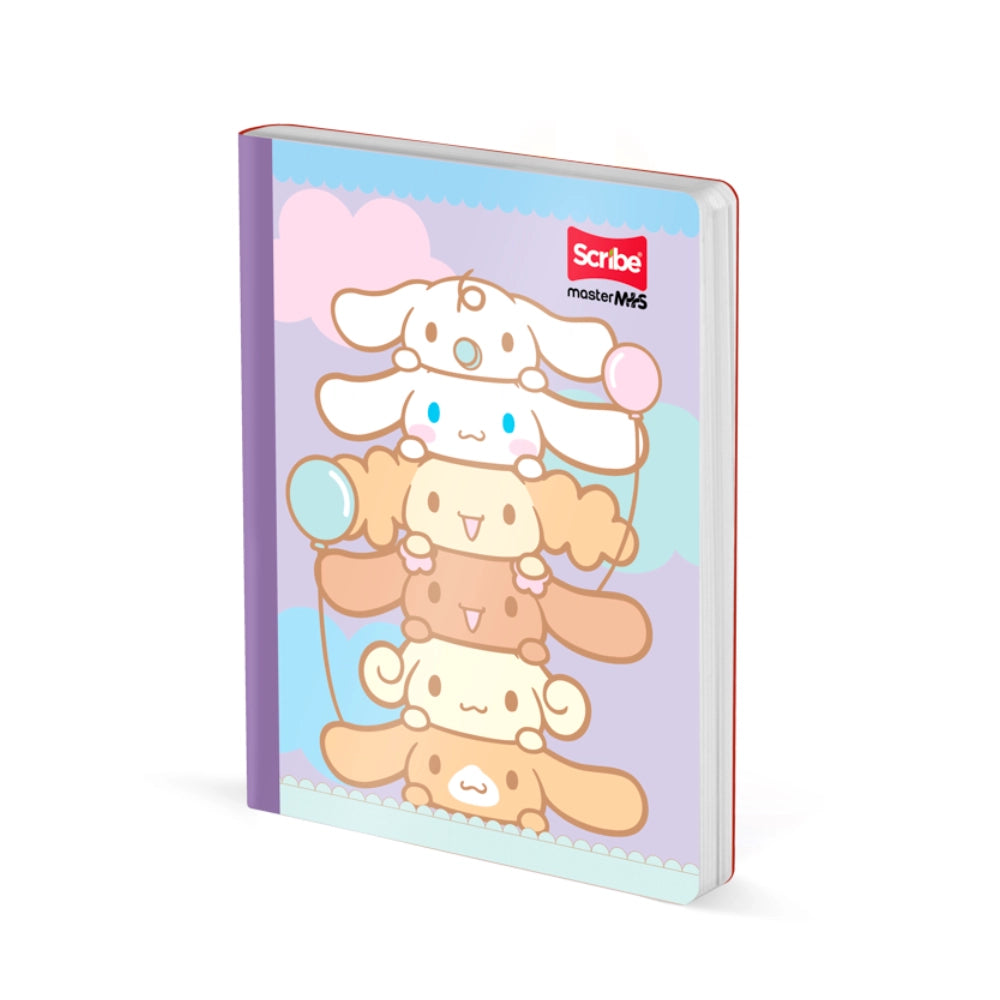 Cuaderno Cosido Cuadriculado Cinnamoroll 50 Hojas