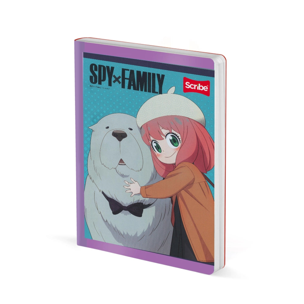Cuaderno Cosido Cuadriculado Spy Family 50 Hojas