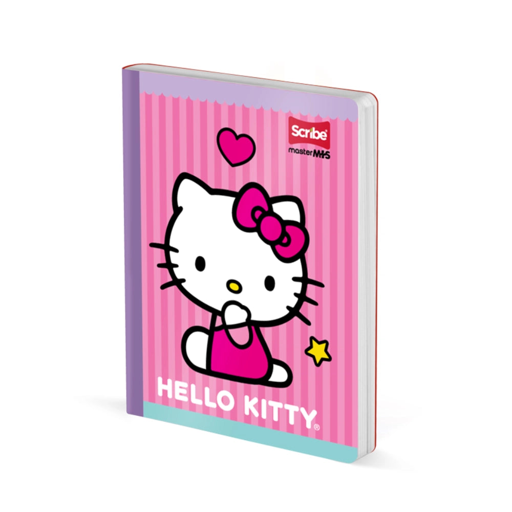 Cuaderno Cosido Doble Pauta Hello Kitty 50 Hojas