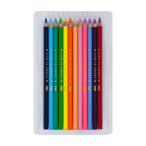 Colores Kiut x12 Unidades Aroma Limonada de Coco