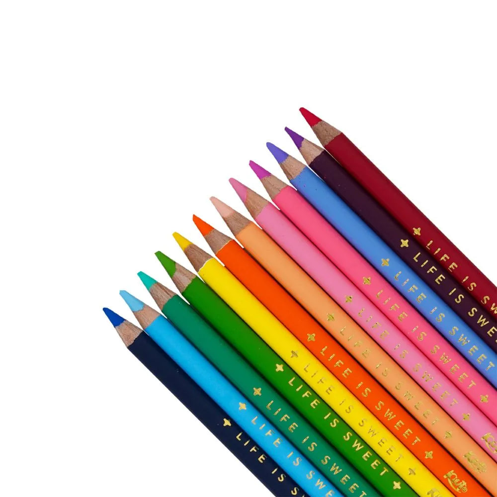 Colores Kiut x12 Unidades Aroma Limonada de Coco