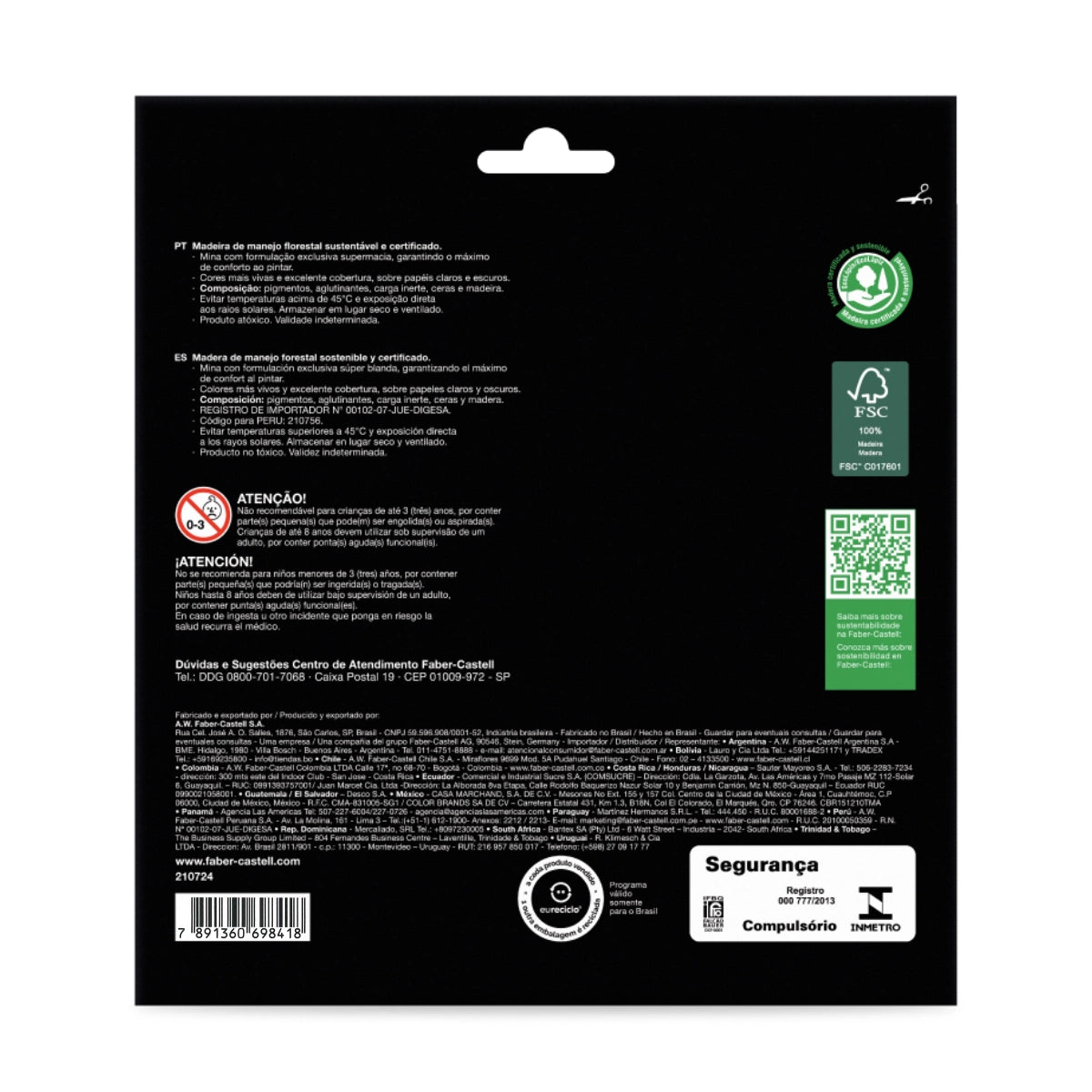 Colores Supersoft Eco x24 Unidades Faber-Castell