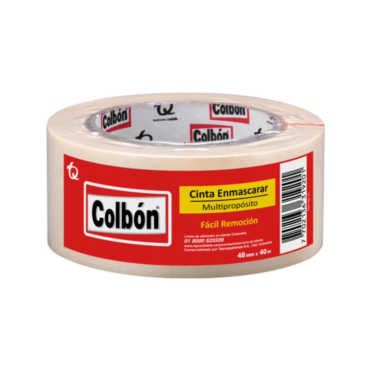 Cinta de Enmascarar Colbon 48mmx40 Metros