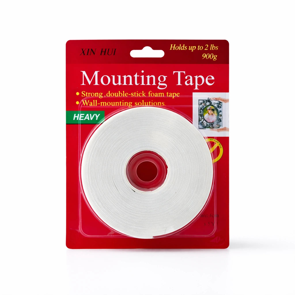 Cinta Doble Faz Espumosa Mounting Tape 24mmx4,5 Metros Xin Hui