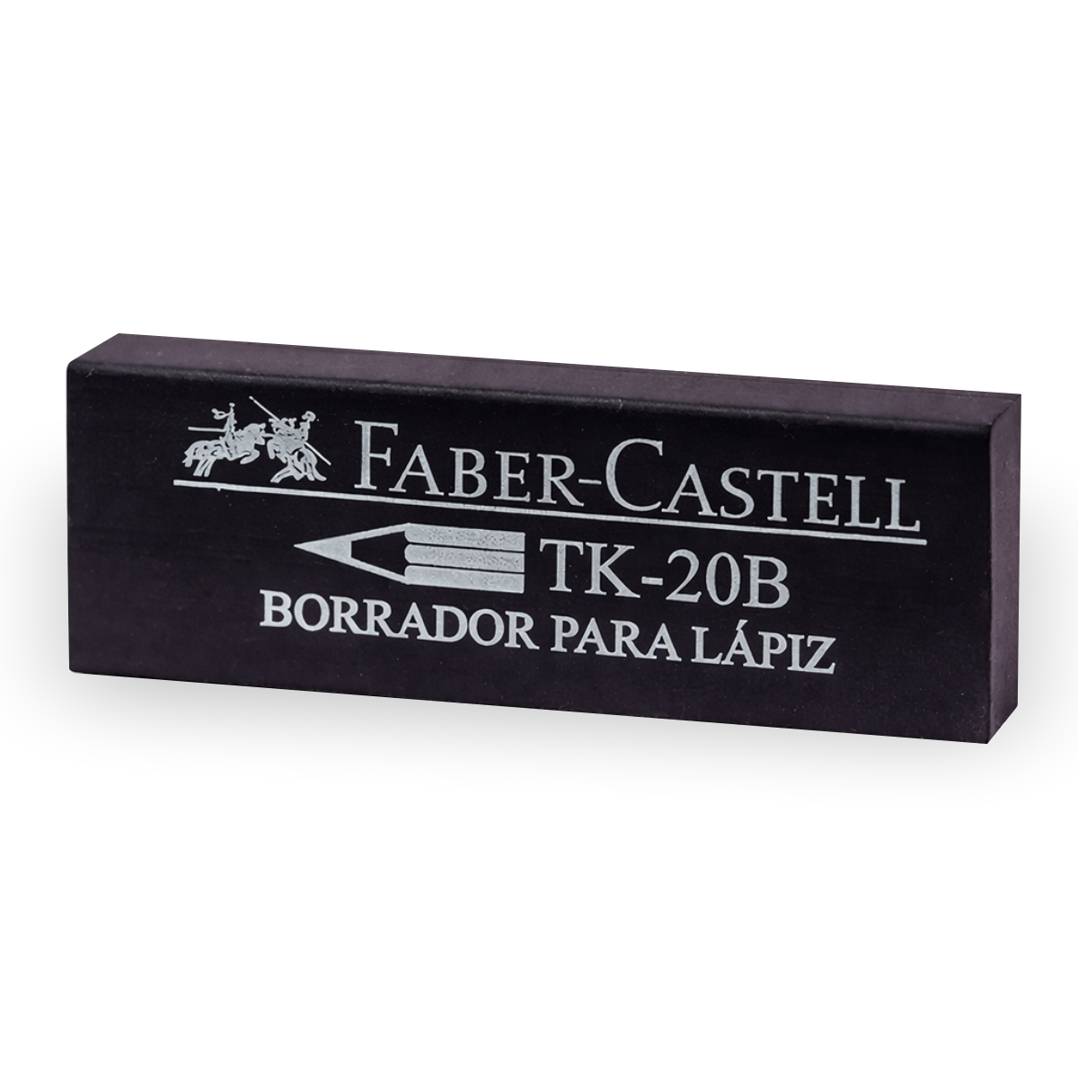 Borrador Negro Faber-Castell Tk-20B
