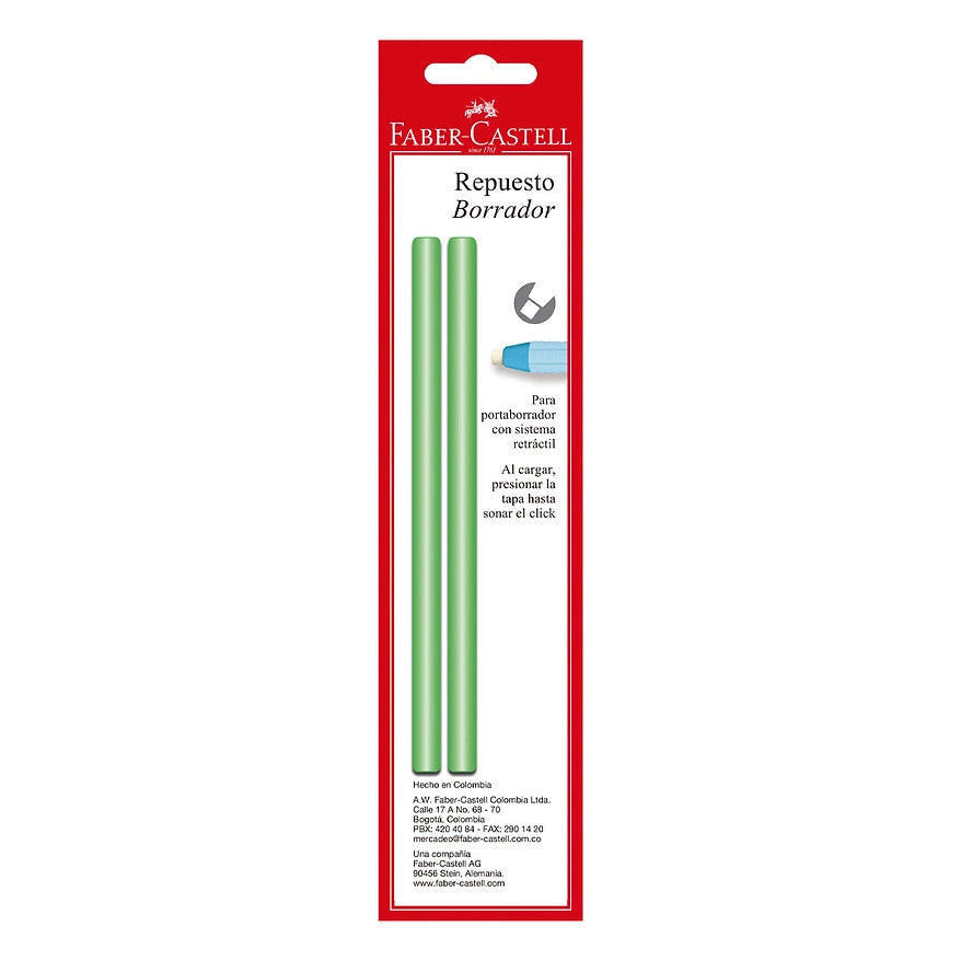 Repuesto Portaborrador Faber-Castell 2 Unidades