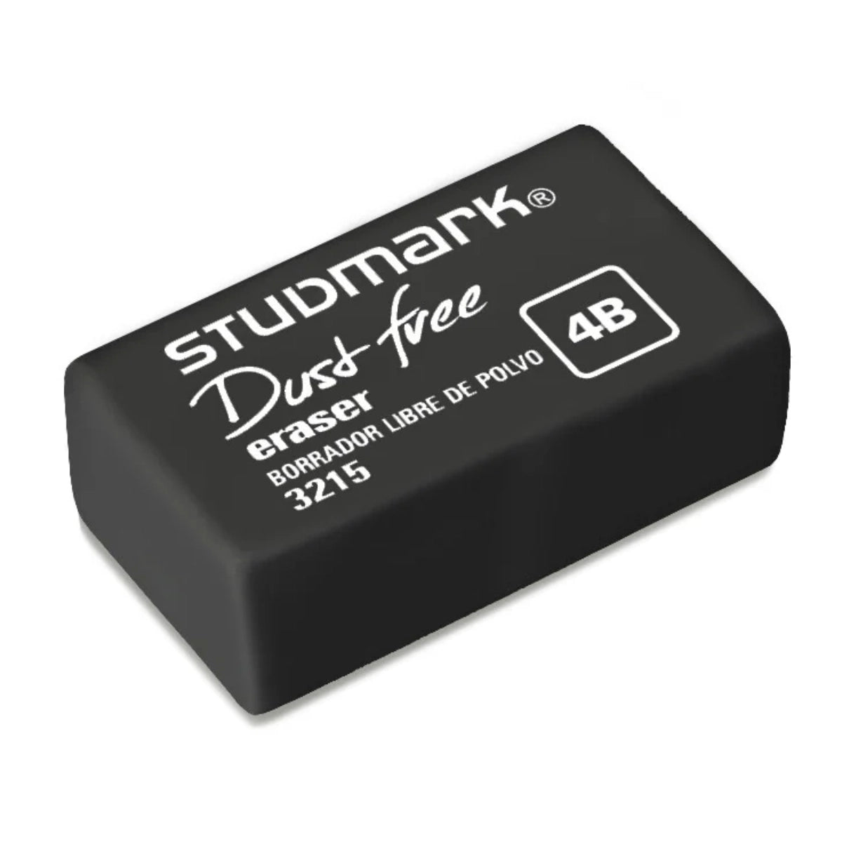 Borrador Negro Studmark 4B Dust Free Unidad