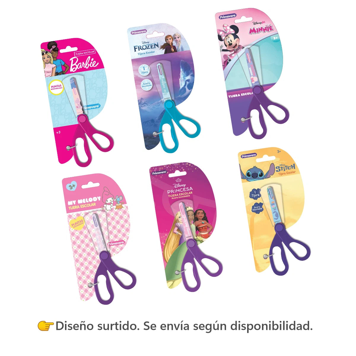 Tijeras Primavera Personajes Niña