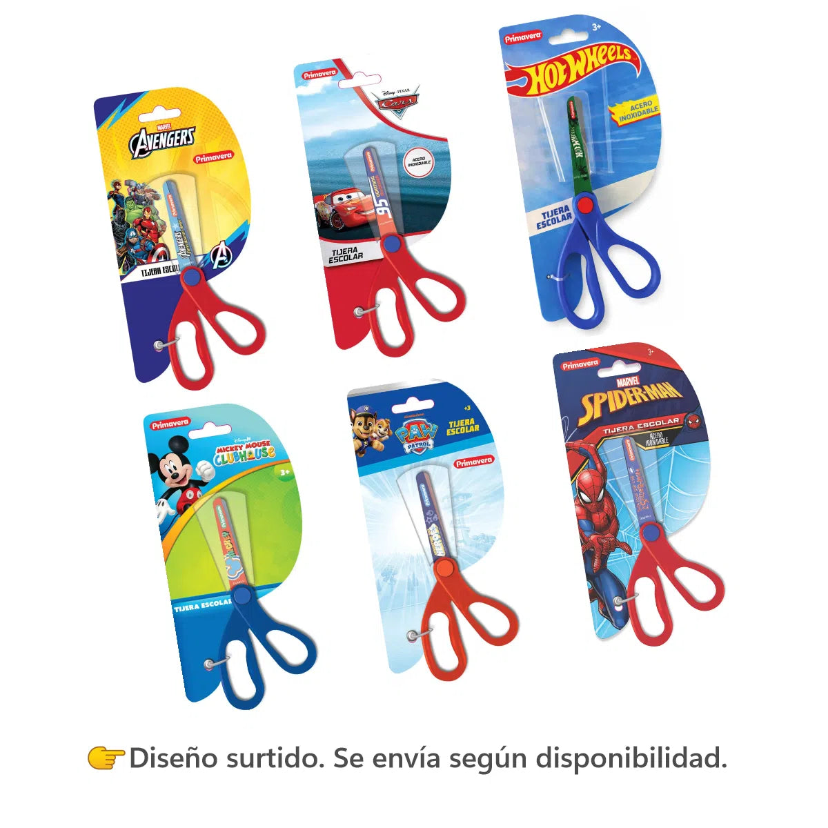 Tijeras Primavera Personajes Niño