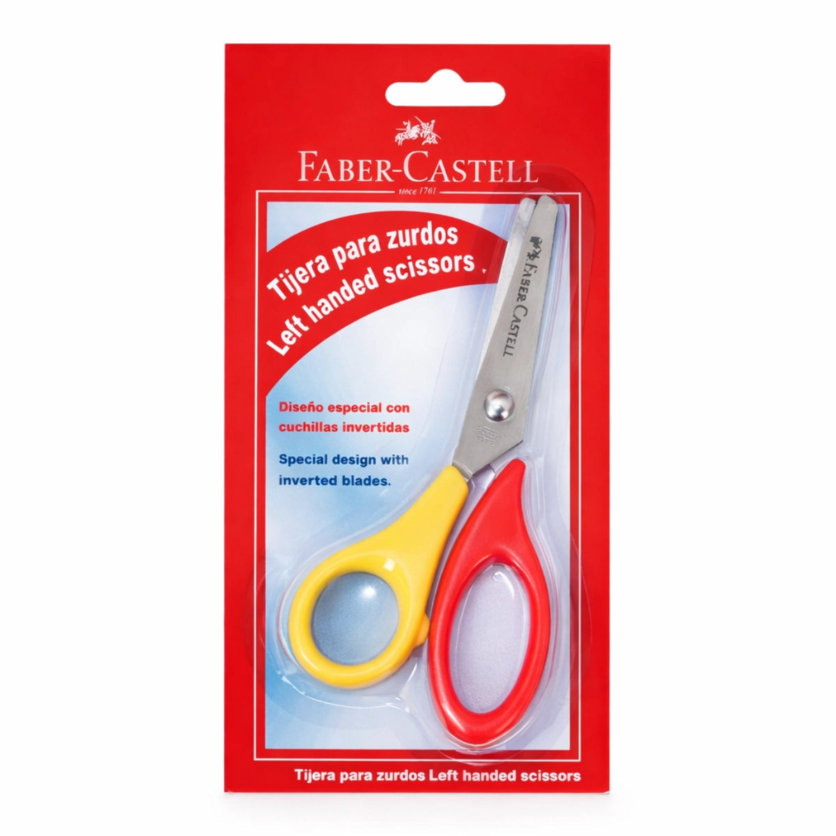 Tijera Para Zurdo Faber-Castell