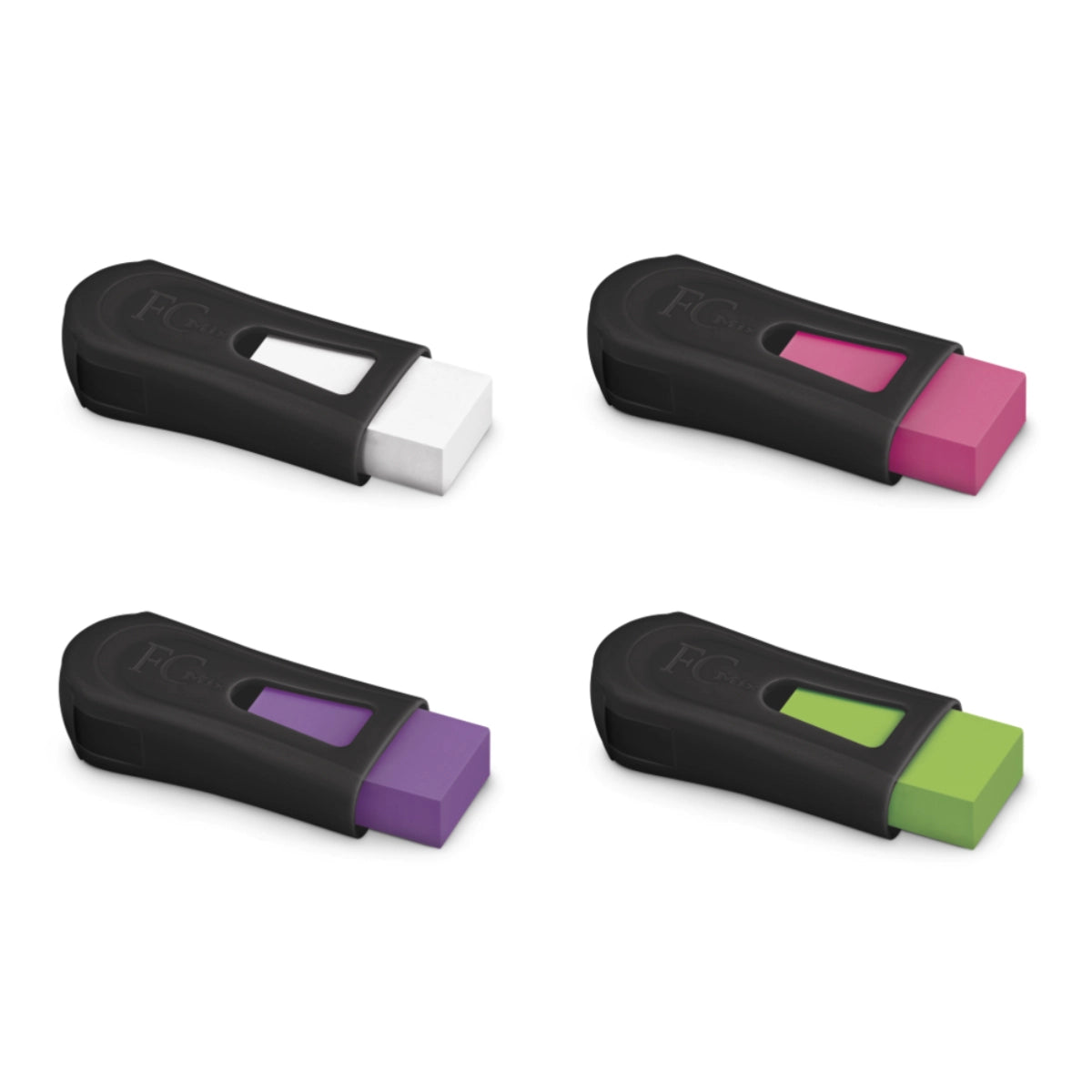 Tajalapiz/Borrador Tk-Mix Black Neon Faber-Castell