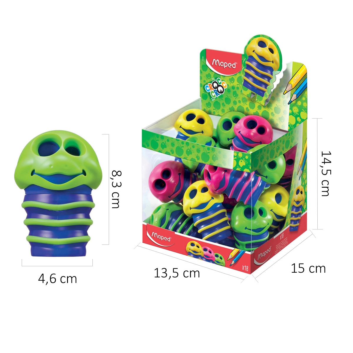 Tajalapiz Gusano Maped Croc Croc 1 Servicio Unidad