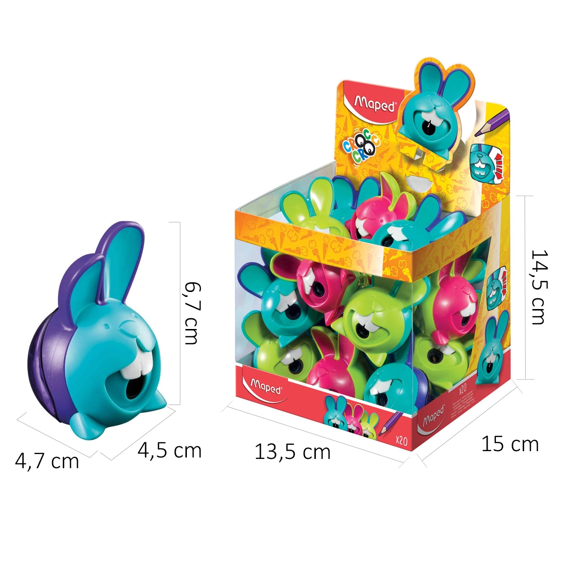 Tajalapiz Conejo Maped Croc Croc 1 Servicio Unidad